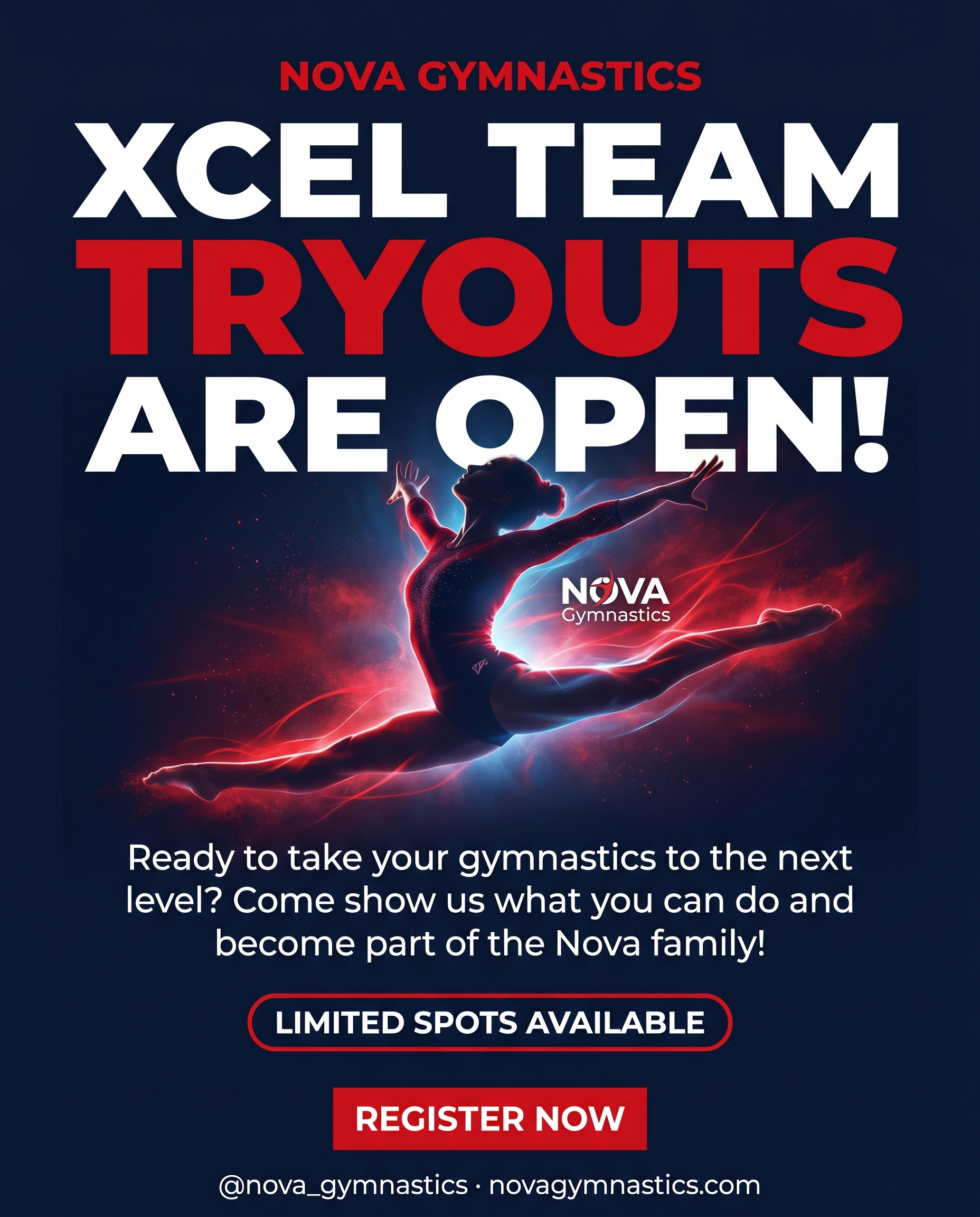 XCEL Tryouts